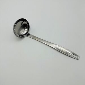 Oneida Stainless Steel Soup Ladle 18/8 Mirror Finish Hanging Hole 11.75 Inch